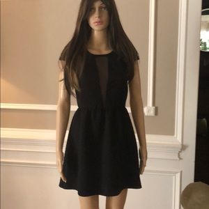Black cocktail dress